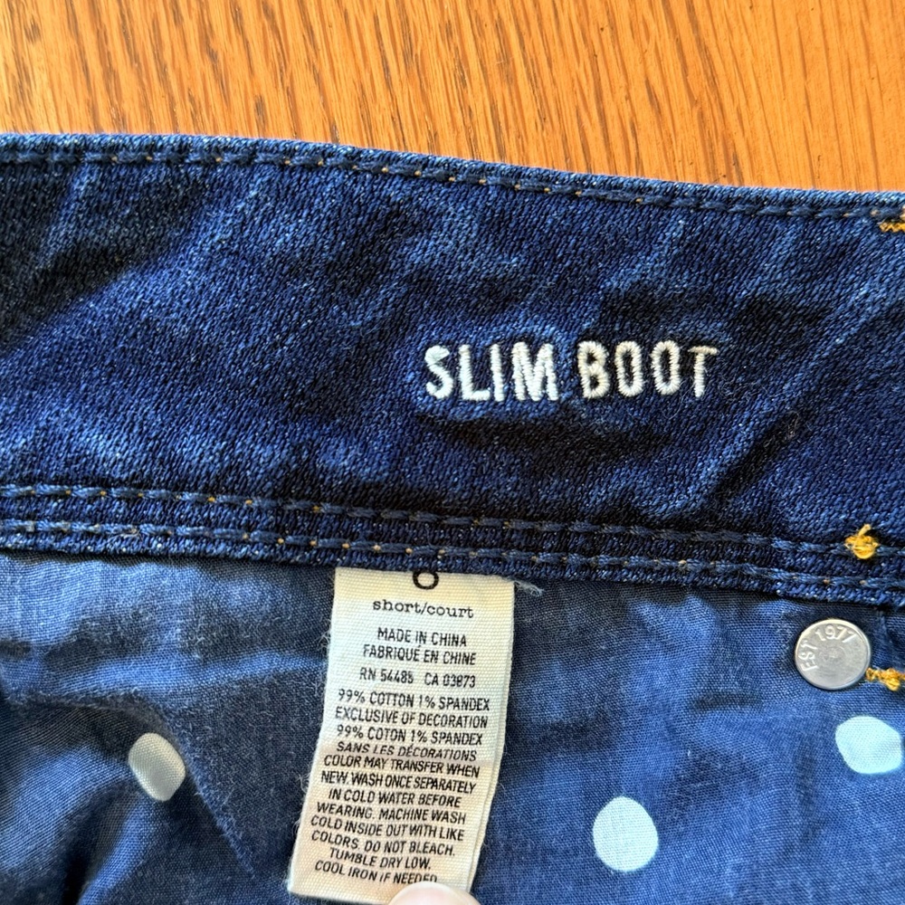 American Eagle Women's Distressed slim boot stretch Jeans - Picture 7 of 7
